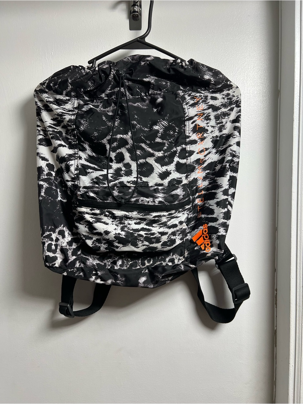 Adidas by Stella McCartneyCollab Animal Print Drawstring Backpack